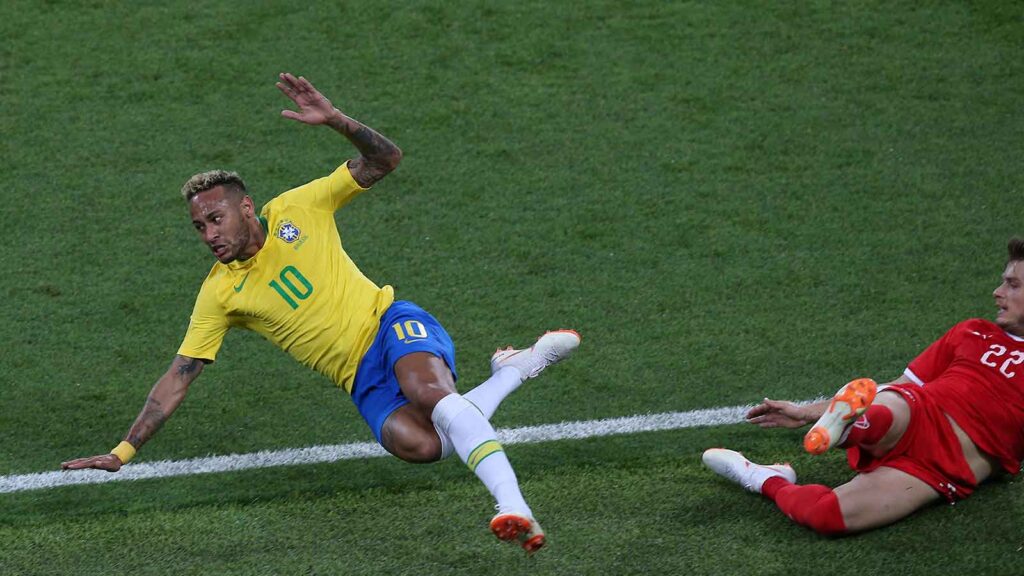 NEYMAR bei der Fifa World Cup in Russland 2018 (Foto Depositphotos.com)