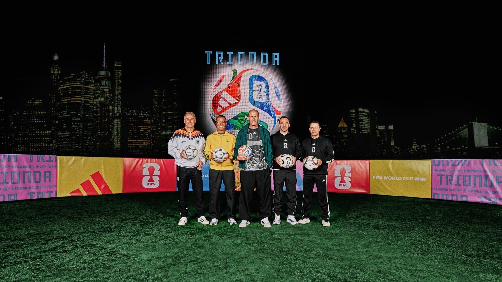 adidas hat in dieser Woche den TRIONDA vorgestellt – den offiziellen Spielball der FIFA Fußball-Weltmeisterschaft 2026. (Foto Adidas)
