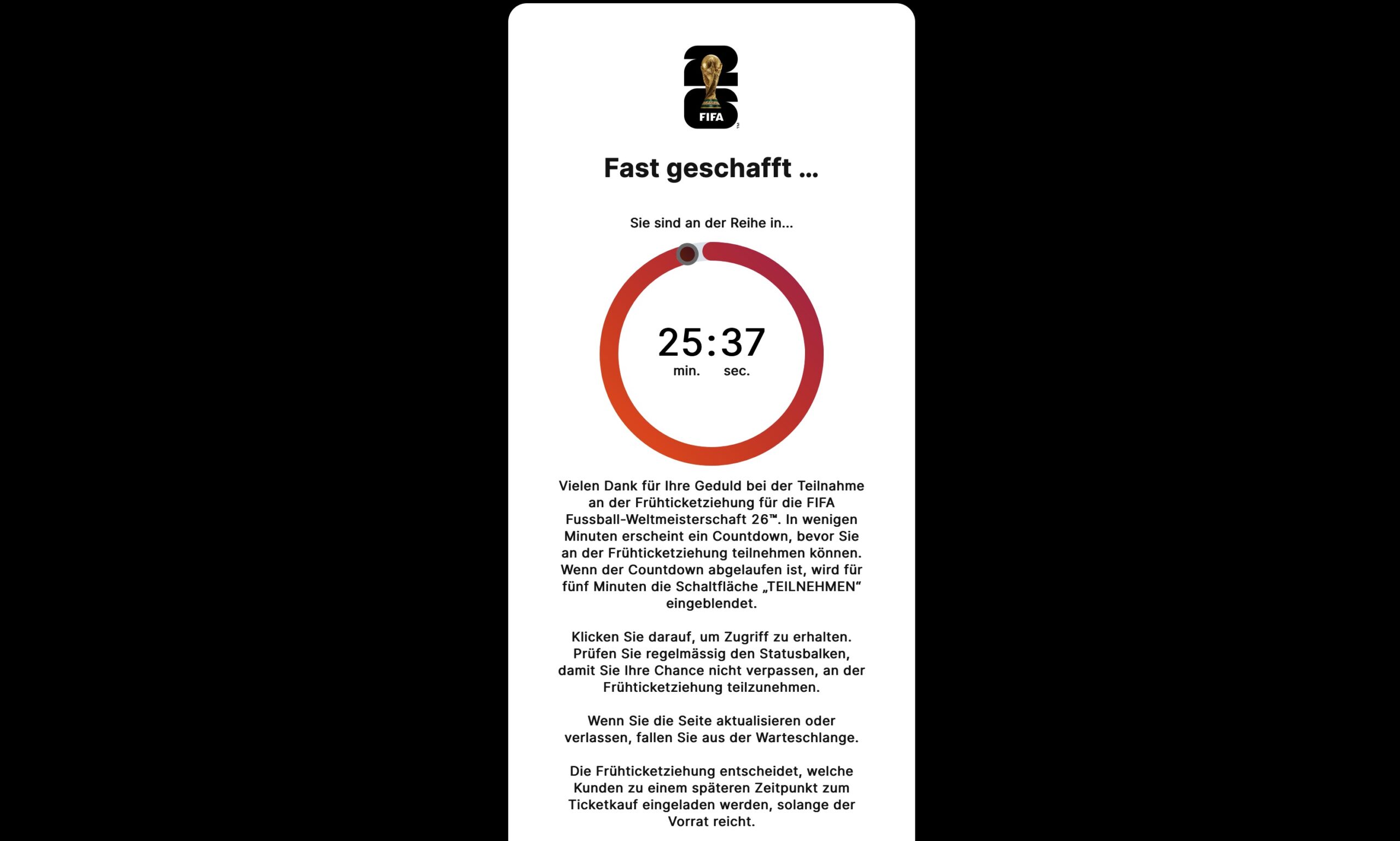 WM 2026 Tickets - die 2.Phase beginnt - Wie bekommst du WM Tickets?