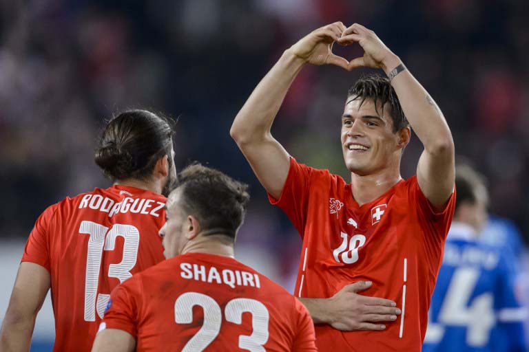 Granit Xhaka hofft auf seine nächste WM (Foto AFP)