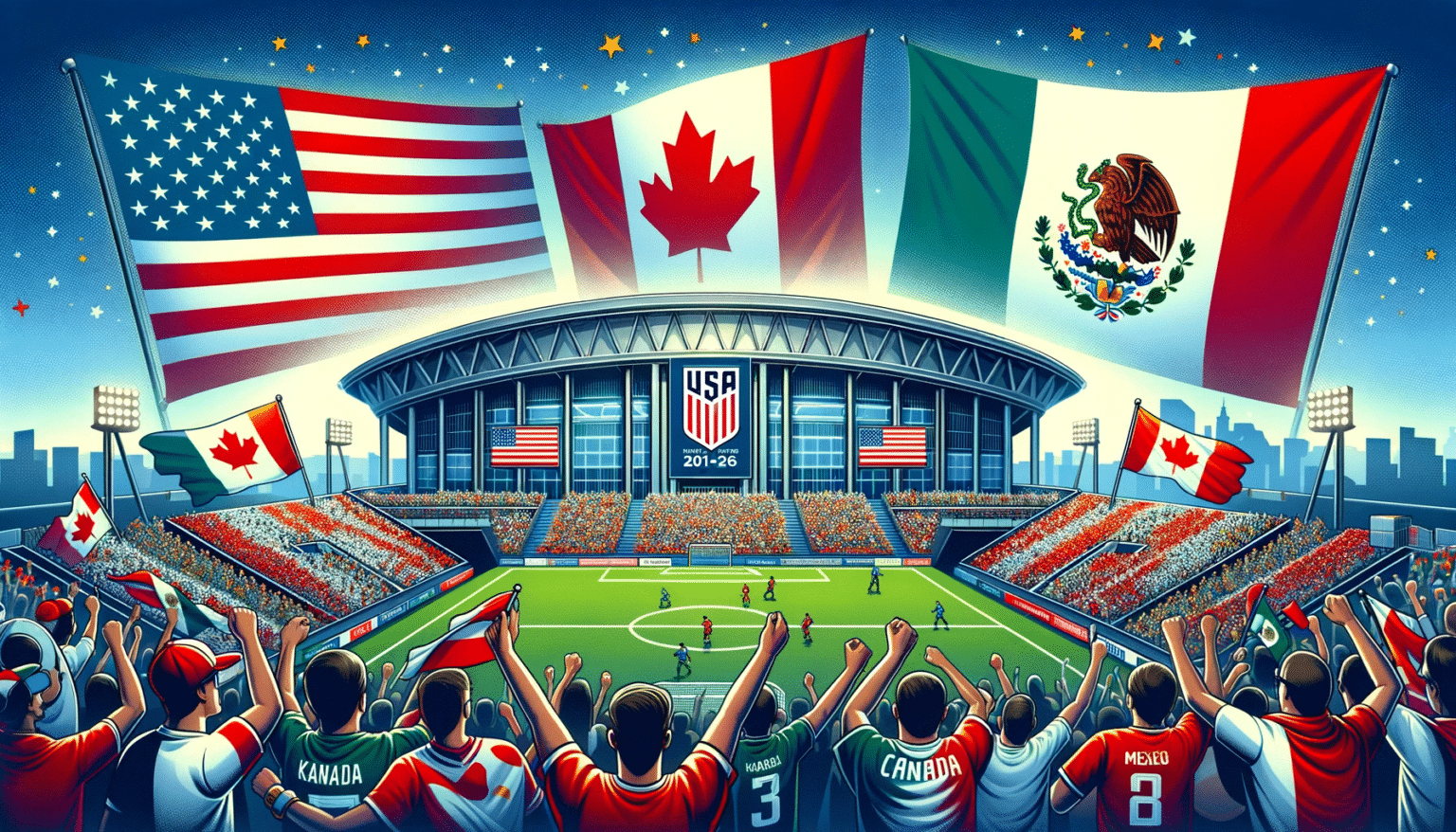 Fußball WM 2026 in den USA, Mexiko & Kanada