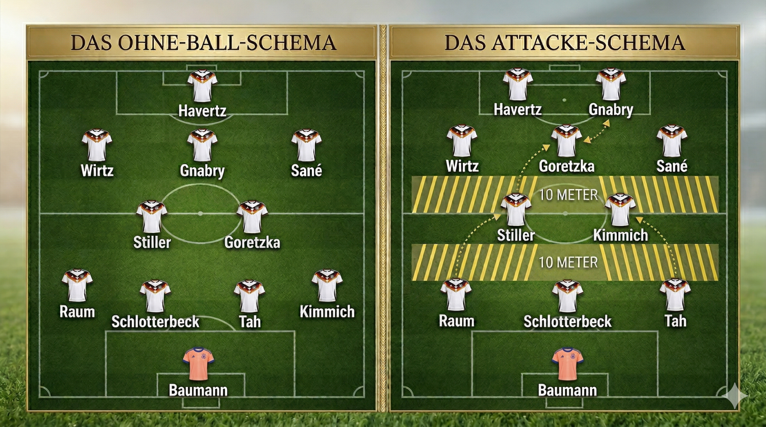 Nagelsmann enthüllt: Wie geht der 10-Meter der deutschen Nationalmannschaft heute?