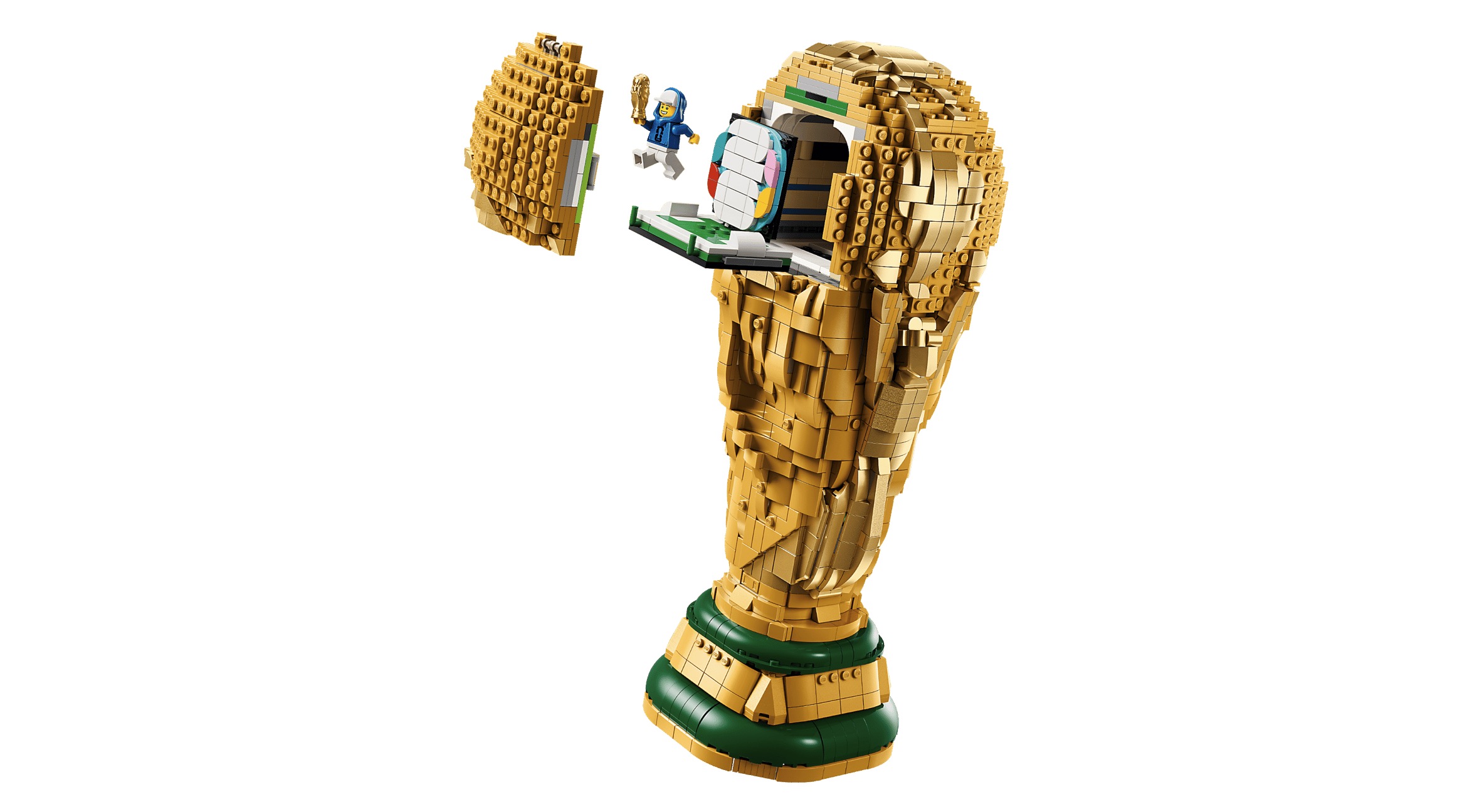 LEGO baut den WM 2026 Pokal nach - Wie sieht der WM Lego Pokal aus?